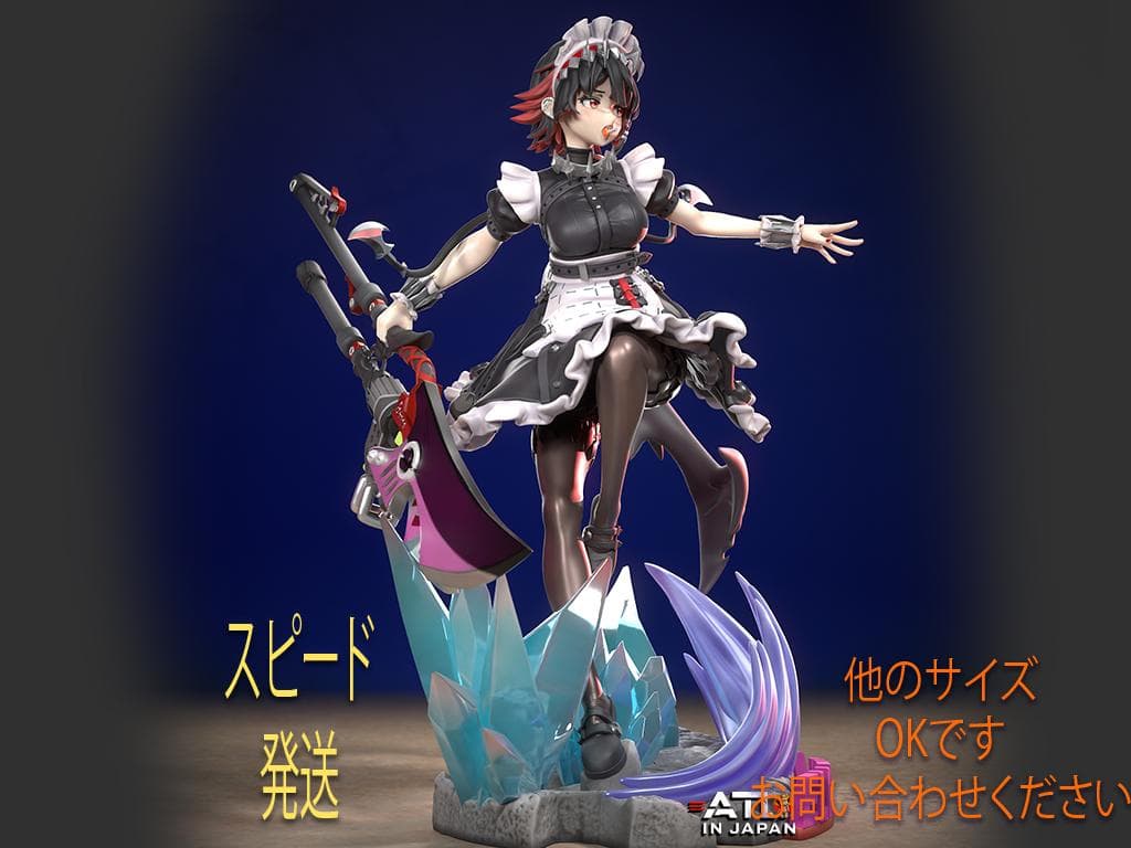 ガレージキット 1/7 ゼンゼロ エレン・ジョー 未塗装未組立 - メルカリ