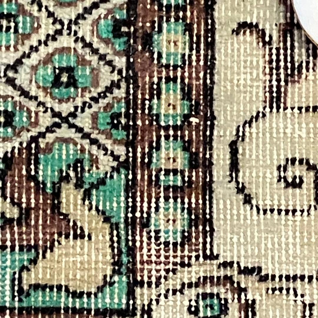 クラシカル柄47×90グリーンアップル チョコ フラワー トルコ