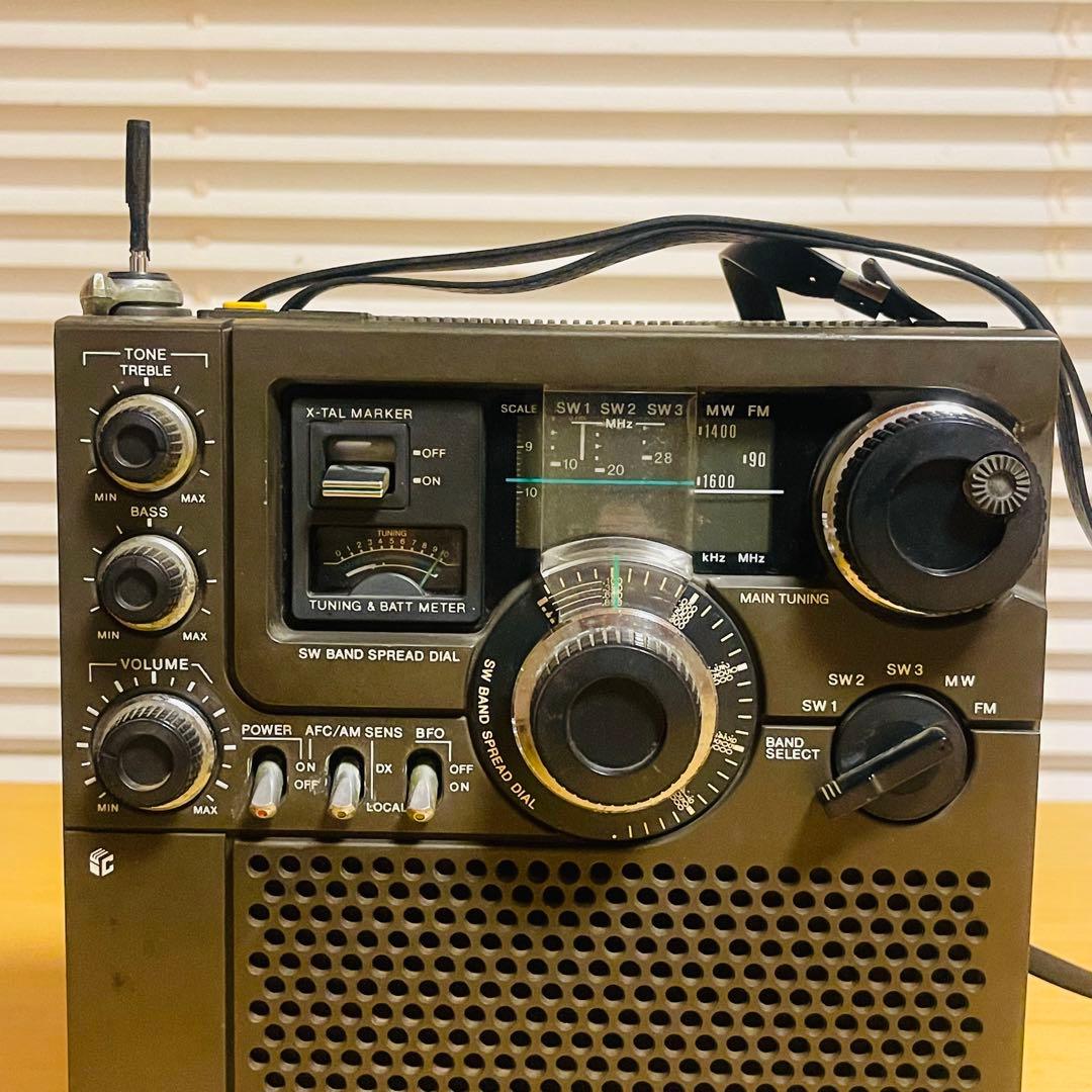 希少】ソニー ICF-5900 スカイセンサーマルチバンドレシーバー ジャンク