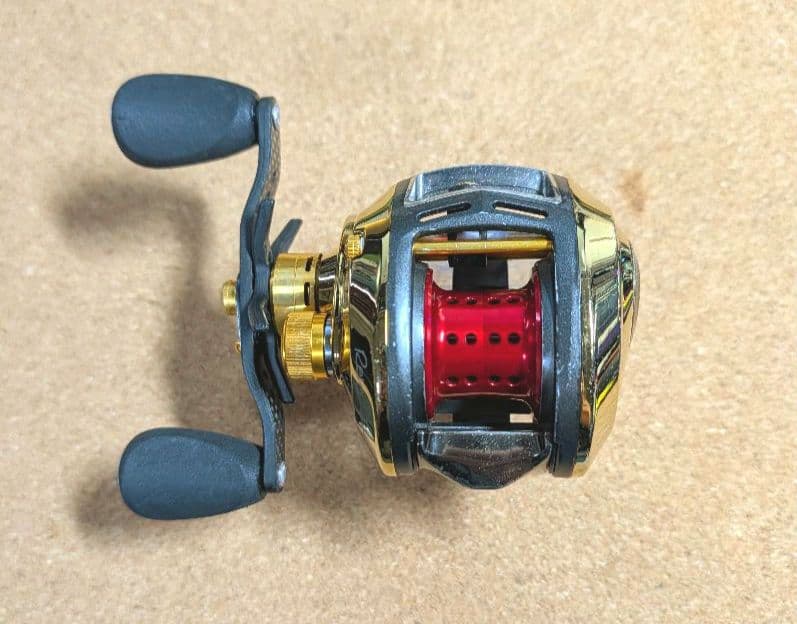 エクストラハイギア仕様] アブガルシア レボエリート アカツキ L