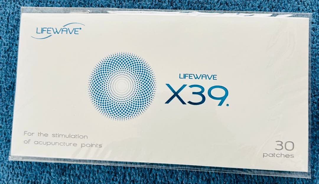 新品未使用LIFEWAVE X39 経穴刺激パッチ 30枚入り エックスサーティナイン ライフウェーブ X39 パッチシール 30枚 説明書