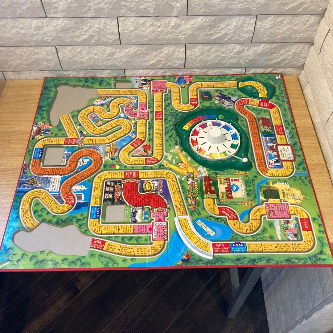 13130②】人生ゲーム EX エクストラ 白馬版 ボードゲーム レア 希少