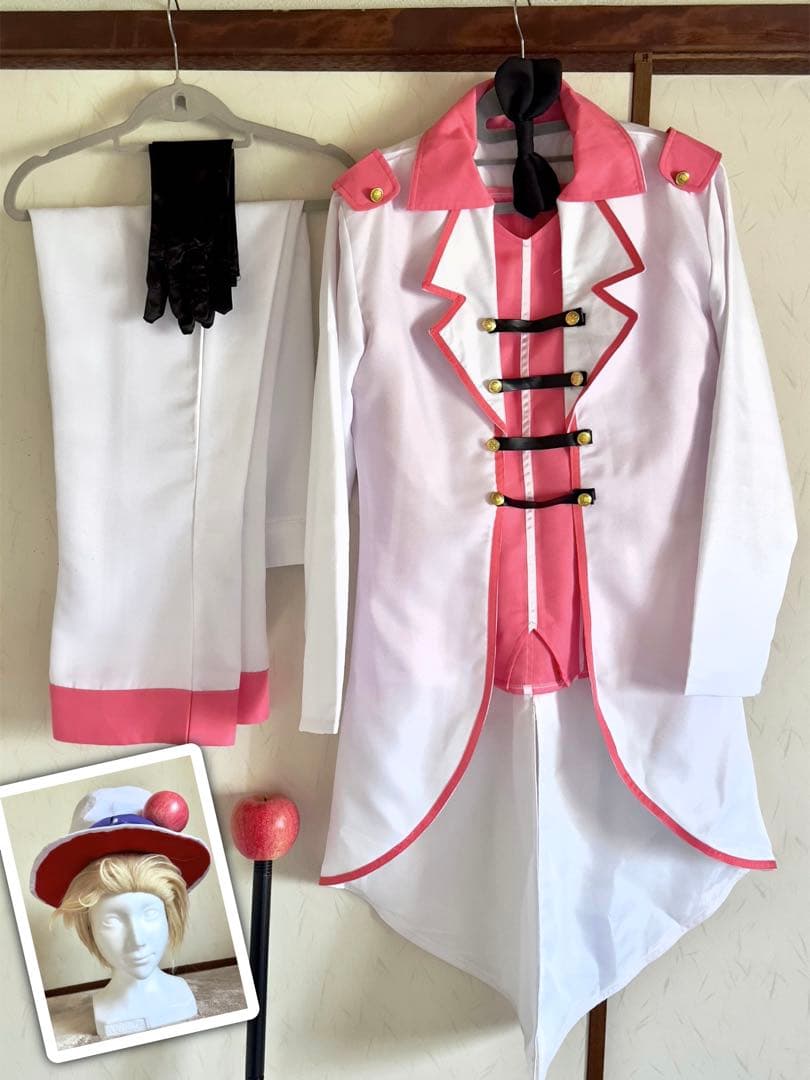 ハズビンホテル/ルシファー/コスプレ衣装【ウィッグ/帽子/杖 付】 Amazon.co.jp: コスプレ 道具 ハズビンホテル ルシファー 武器 リンゴ
