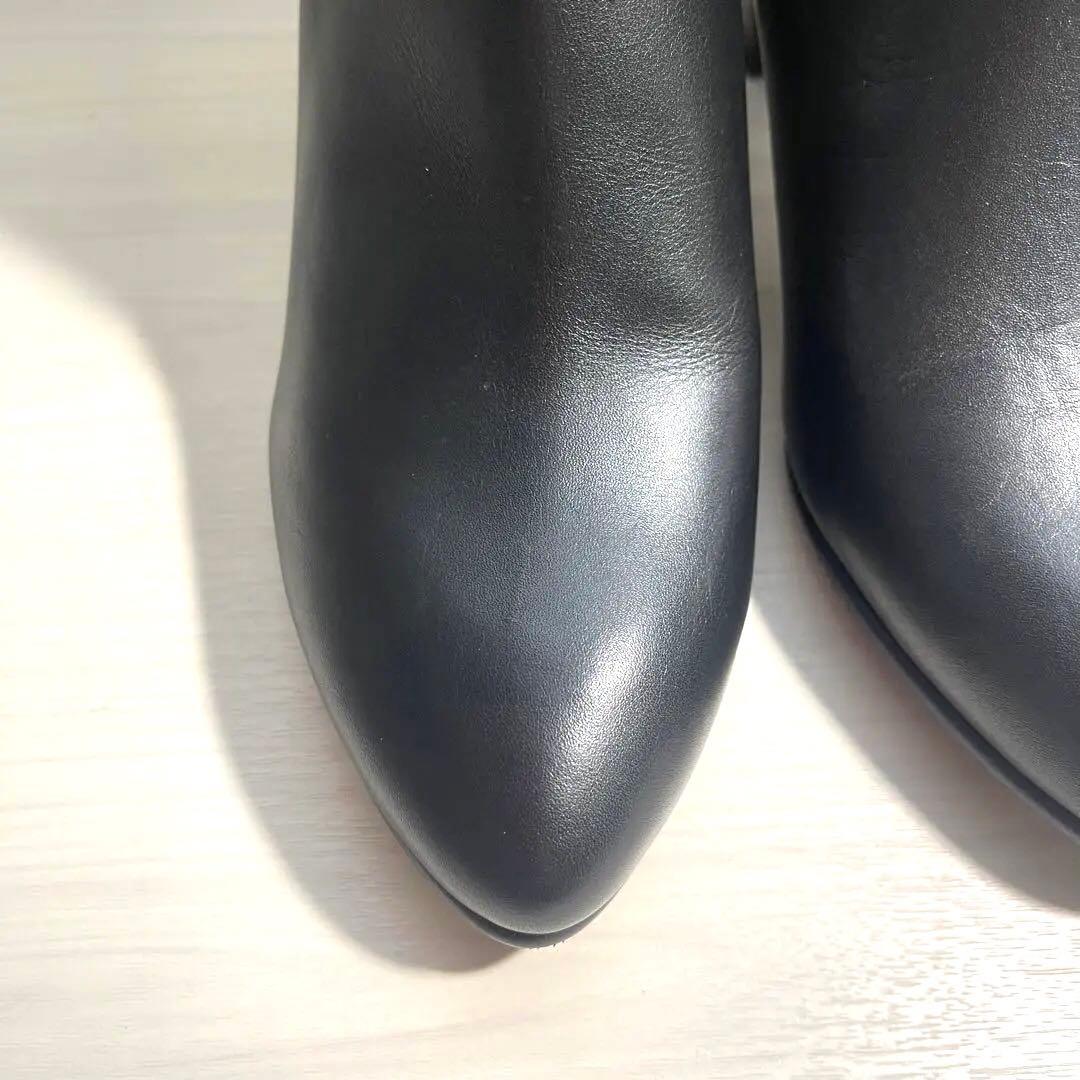 【未使用級✨】銀座かねまつ アクアベル 防水ショートブーツ 23.5cm