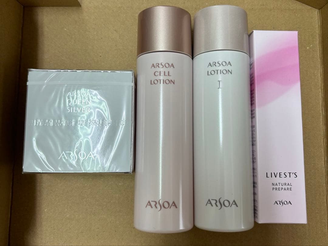 アルソア✨石けん.セルローション.ローションI.ナチュラルプレペア