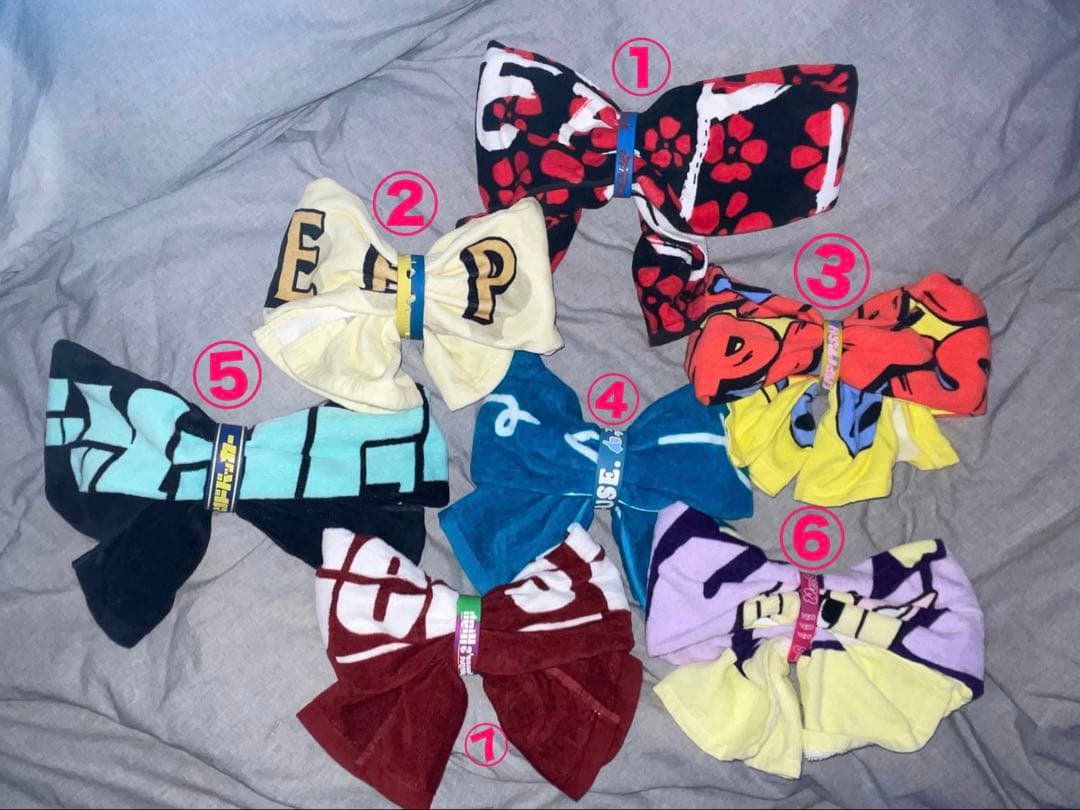 邦ロック タオル ラバーバンド リボン - メルカリ