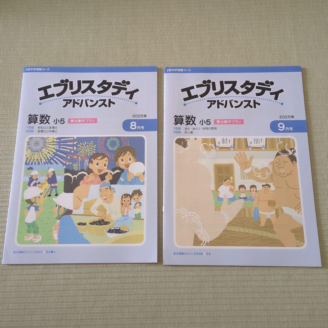 z会中学受験 要点集中 算数 小5 4月〜10月号 定着度テスト付 - メルカリ