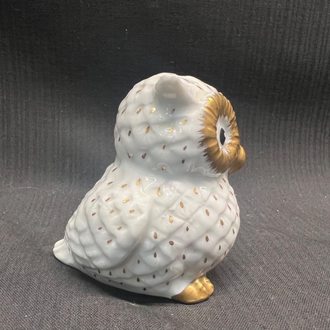 〇※Da1004 SOSHIN Floral フクロウ 陶器 置物 インテリア - メルカリ