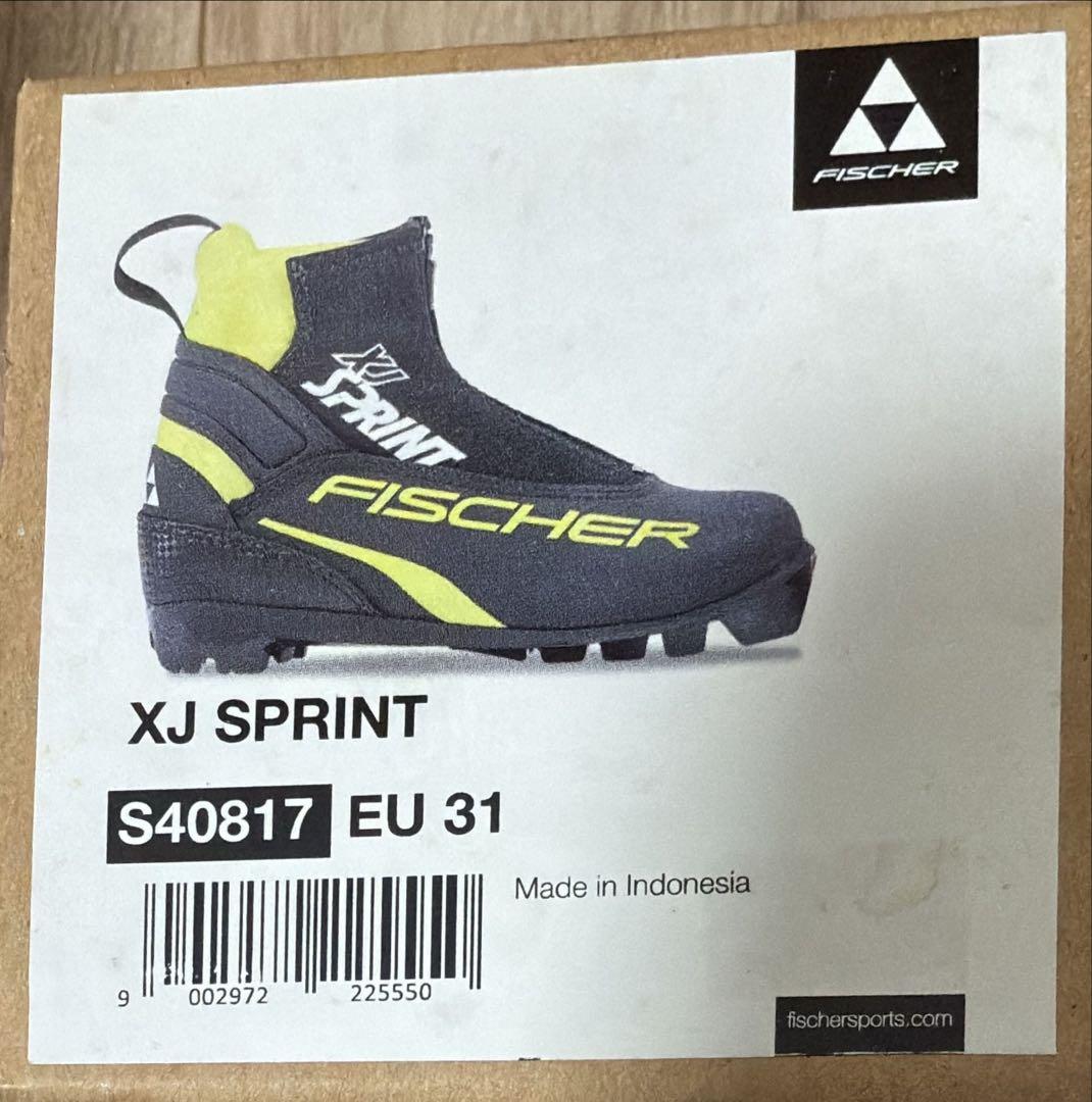 FISCHER XJ SPRINT クロスカントリーブーツ 19.5cm