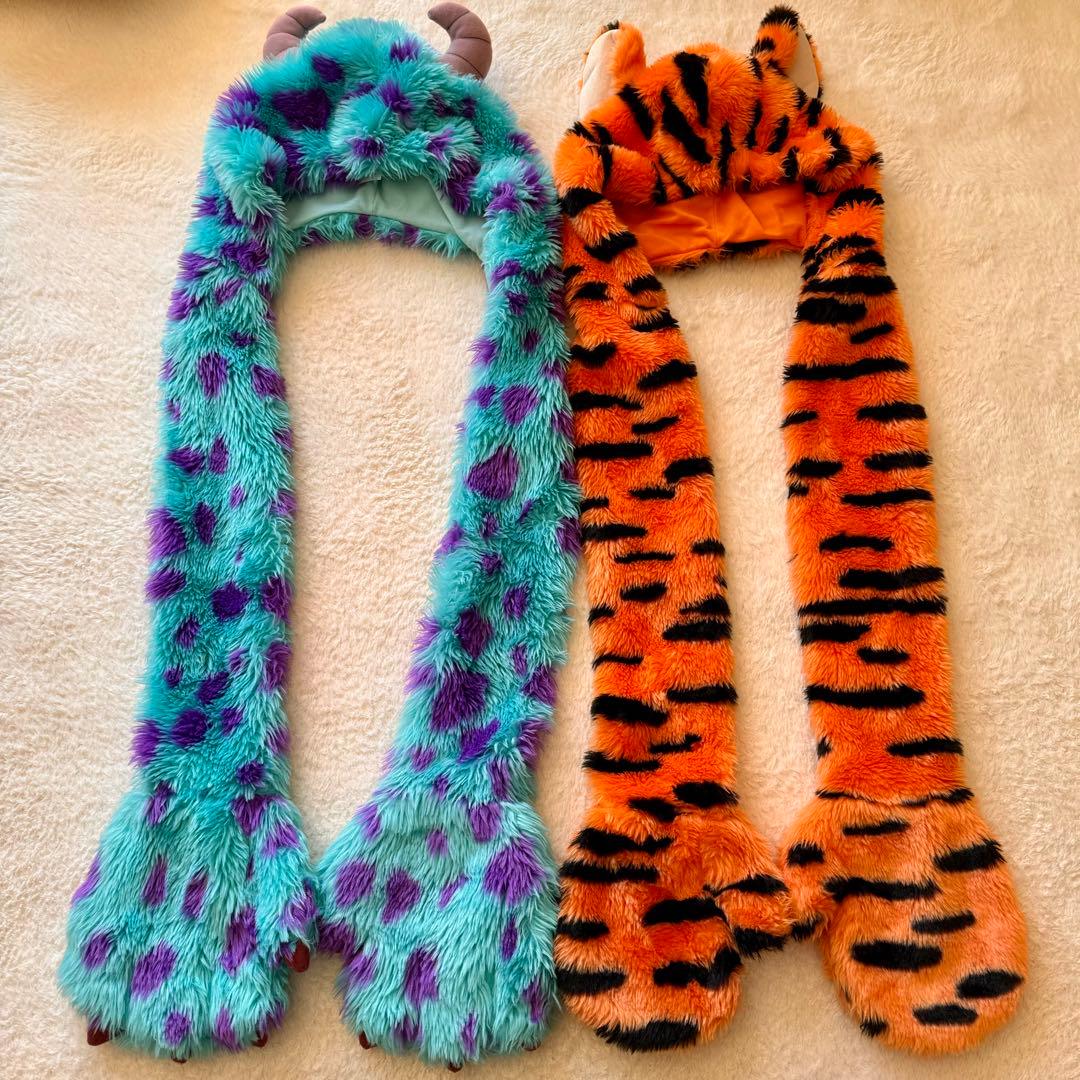 ディズニー マフラーキャップ ファンキャップ サリー ティガー 被り物