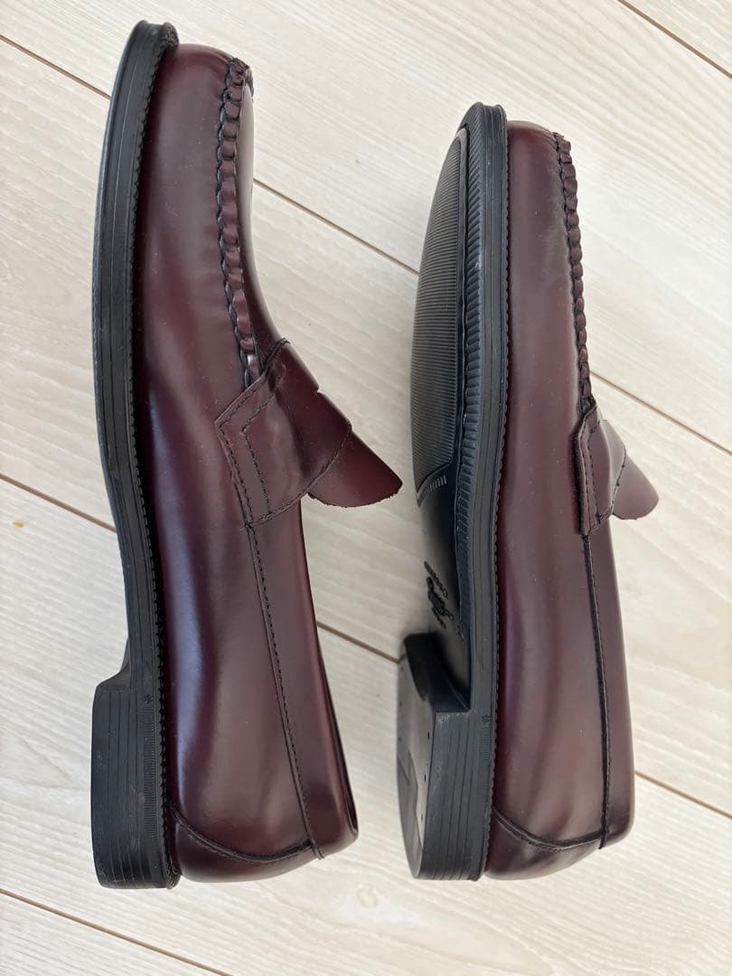 G.H.BASS morles 26.5cm ローファー　バーガンディ