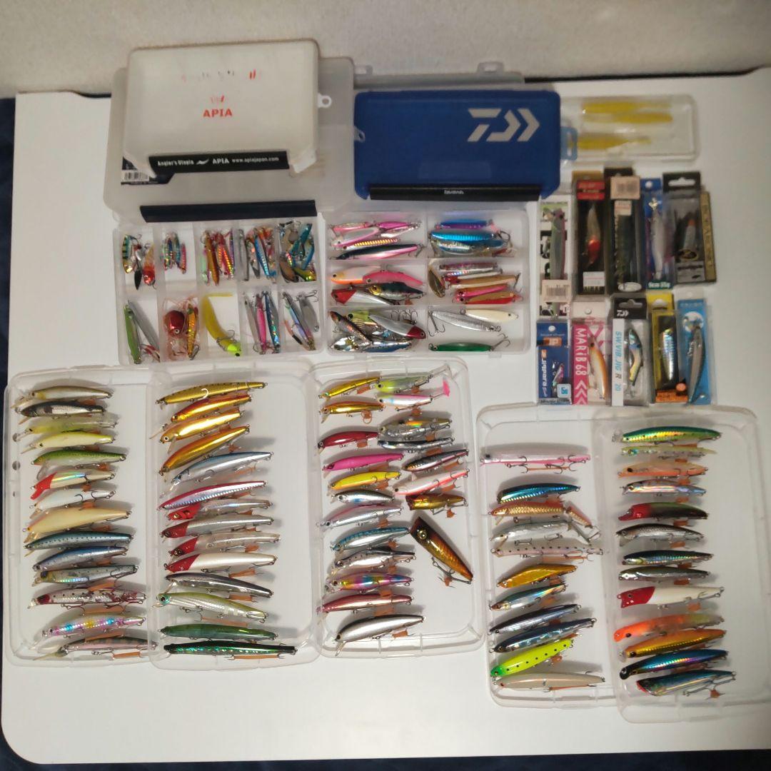 シーバス釣り引退 ルアーまとめ売り シーバスルアーまとめ売り 釣り引退 ルアー約40個 シーバスルアー
