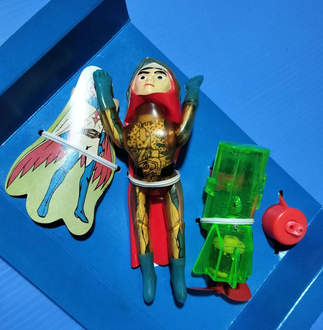 ポピー《空飛ぶガッチャマン》ウルトラレア【電動スケルトンソフビ】約15cm未使用