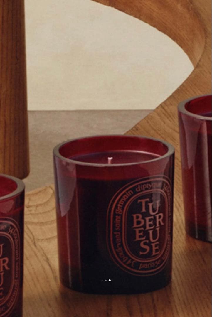 新品未開封diptyque TUBEREUSE カラーキャンドル 300g - メルカリ