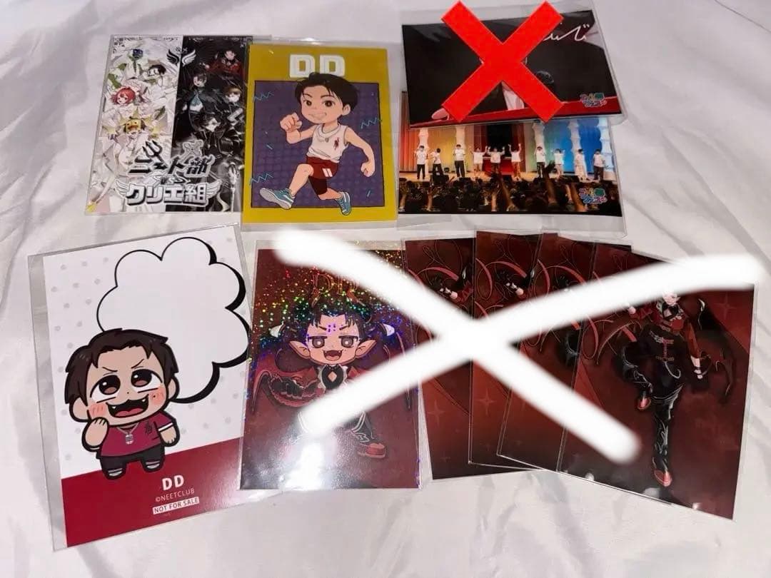 ニート部 50人クラフト DD アクスタ アクキー チェキ 缶バッジ - メルカリ