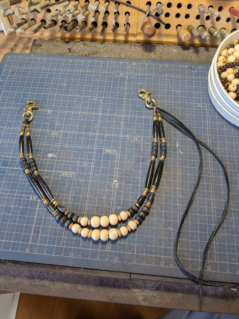滝上真吾　ウォレットロープ　ハンドメイド