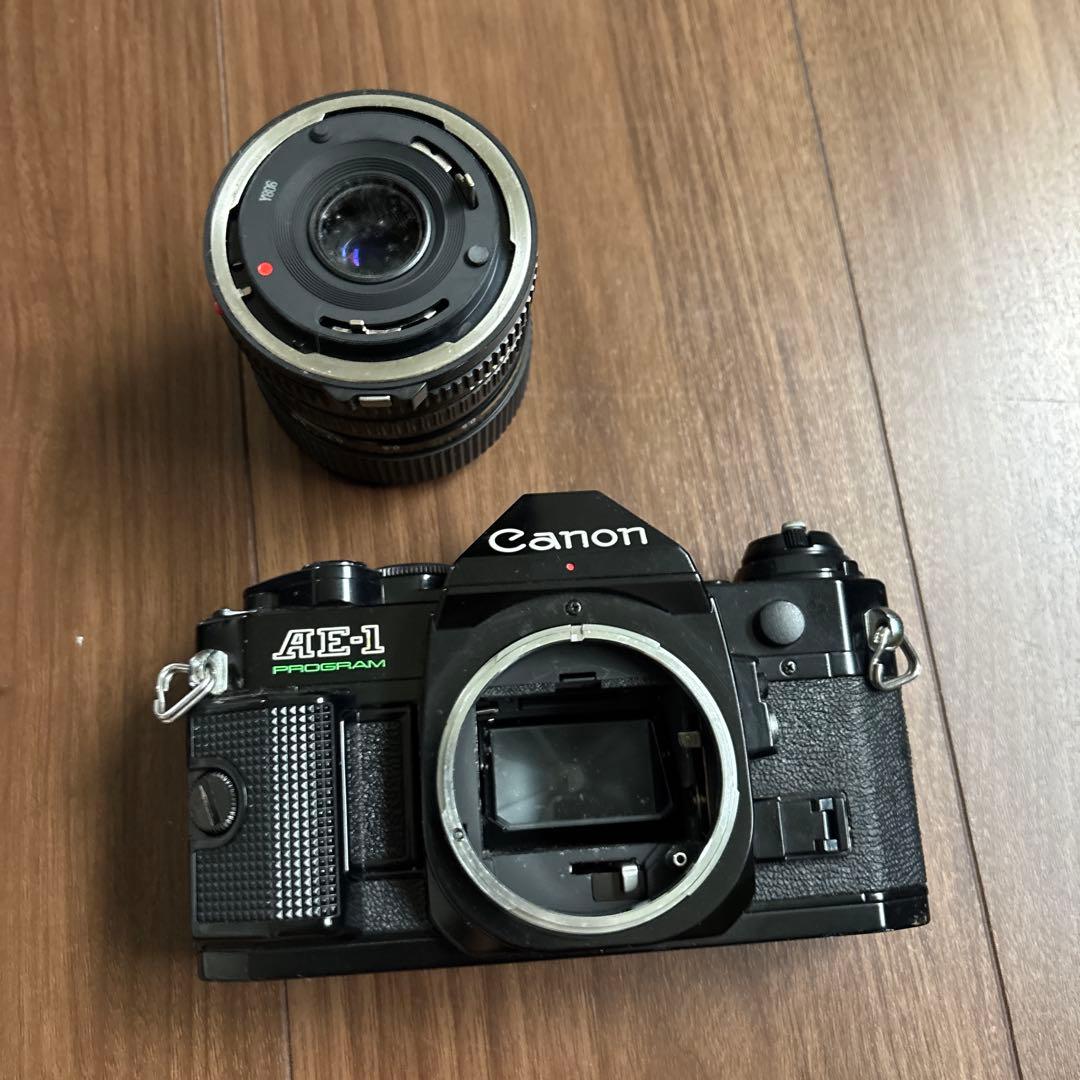 Canon AE-1 フィルム一眼レフカメラ ストロボ ナショナル