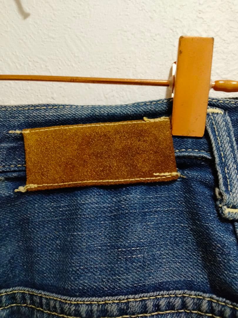 LEE 341Z センター赤タグ 50s 片耳 色濃い目 革パッチ ライトオンス