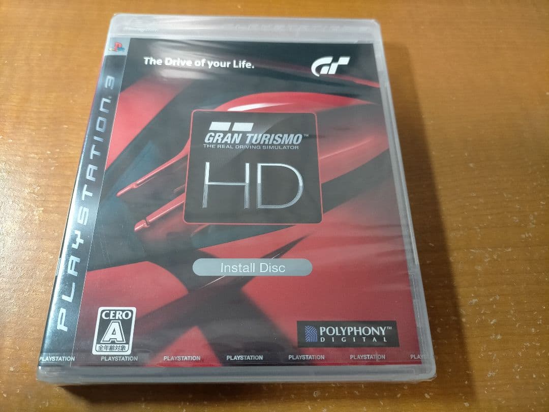 [新品未開封] グランツーリスモHD Yahoo!オークション -「gran turismo hd」(レース) (PS3ソフト)の落札