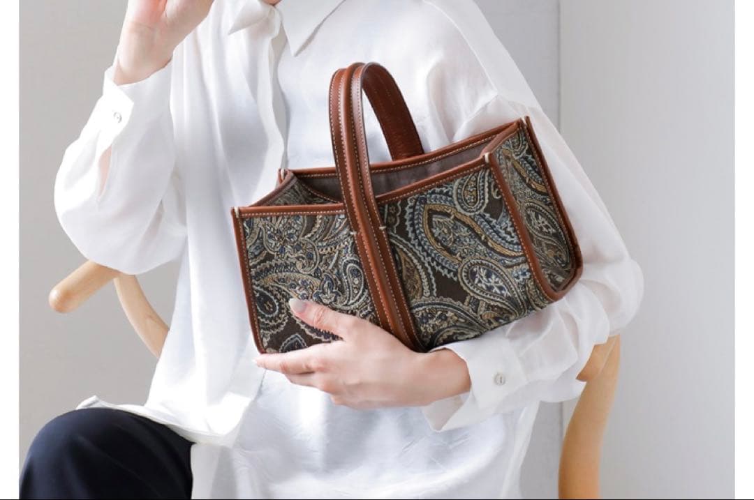 25AW 完売品 A VACATION SEE SAW ペイズリー柄