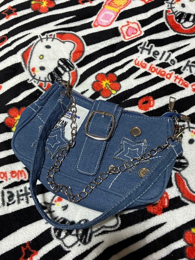 新品 レディース デニムバック 平成 Y2K ギャル - メルカリ