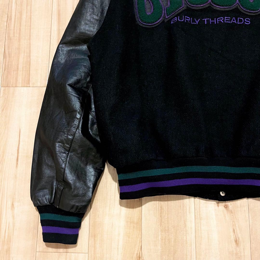 激レア！1980's OLD STUSSY “BURLY THREADS”JKT - メルカリ