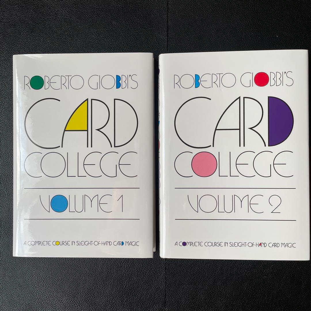洋書 Card College 1 and 2 by Roberto Giobbi Card College 1&2 Personal Instruction The Complete Course