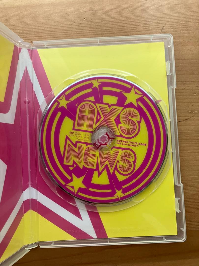 ミュージック access DVD AXS CHANNEL AXS NEWS DVD