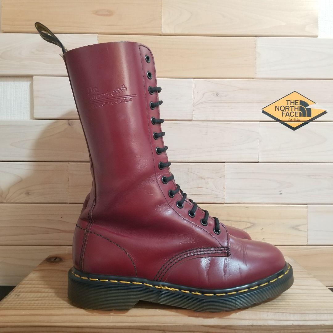 美品 90年代 英国製 Dr.Martens 14ホールブーツ 25.0 - メルカリ