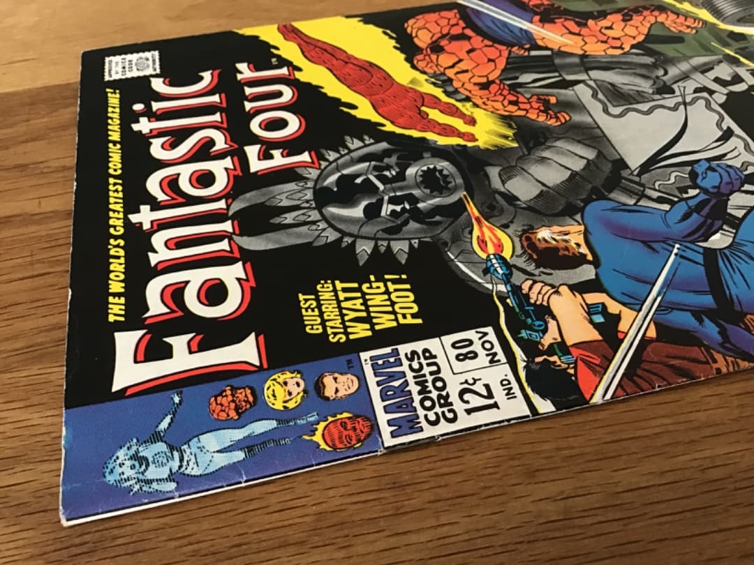 ファンタスティック・フォー #80 サイレントフォックス❗️アメコミ