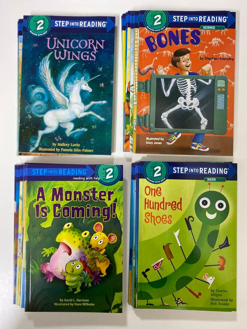 step into reading L1-L3 90冊 マイヤペン対応 洋書 - メルカリ
