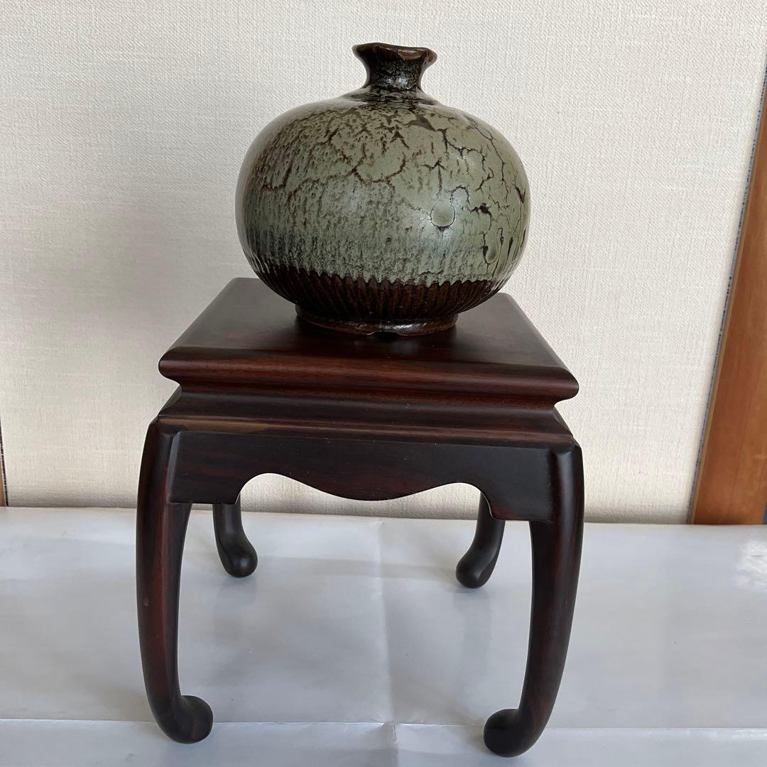 芸術院会員 文化勲章受賞 二代浅蔵五十吉 松の図ぐい呑 M57浅蔵五十吉