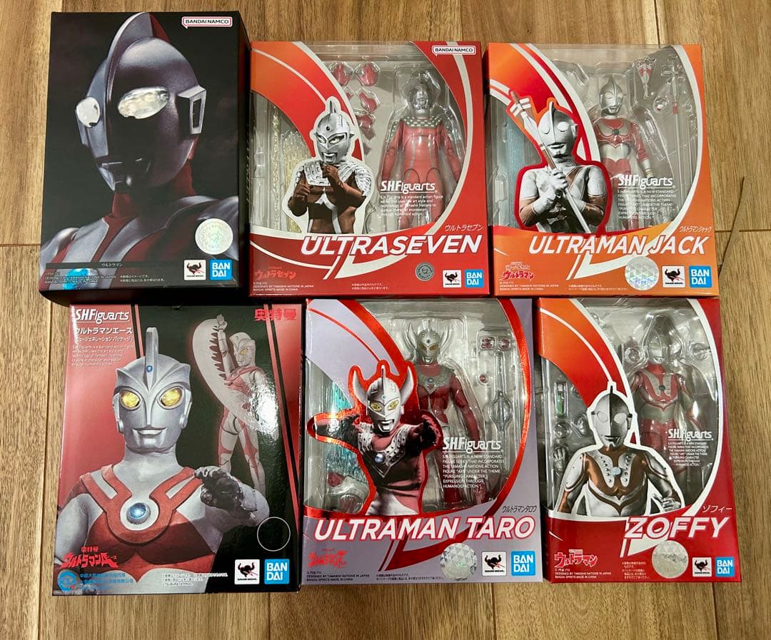 S.H.フィギュアーツ ウルトラ6兄弟セット【開封品】 - メルカリ