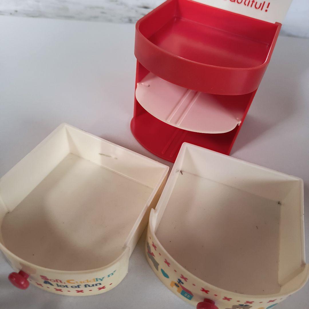 昭和レトロ キティ 小物入れ 4段引き出し 送料 無料 通販