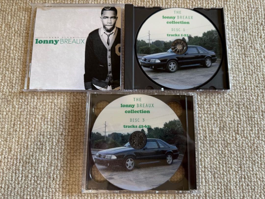 Frank Ocean フランクオーシャンLonny Breaux 3CD 希少 - メルカリ