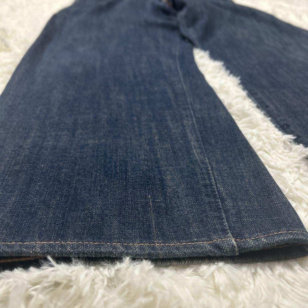 希少　ヤマネデラックス　1959 道楽　セルビッジ　ペンキ　股リベット　ワイド