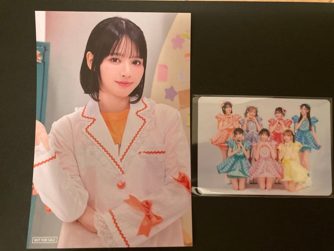 FRUITS ZIPPER アルバム購入抽選会 鎮西寿々歌 ポストカード トレカ