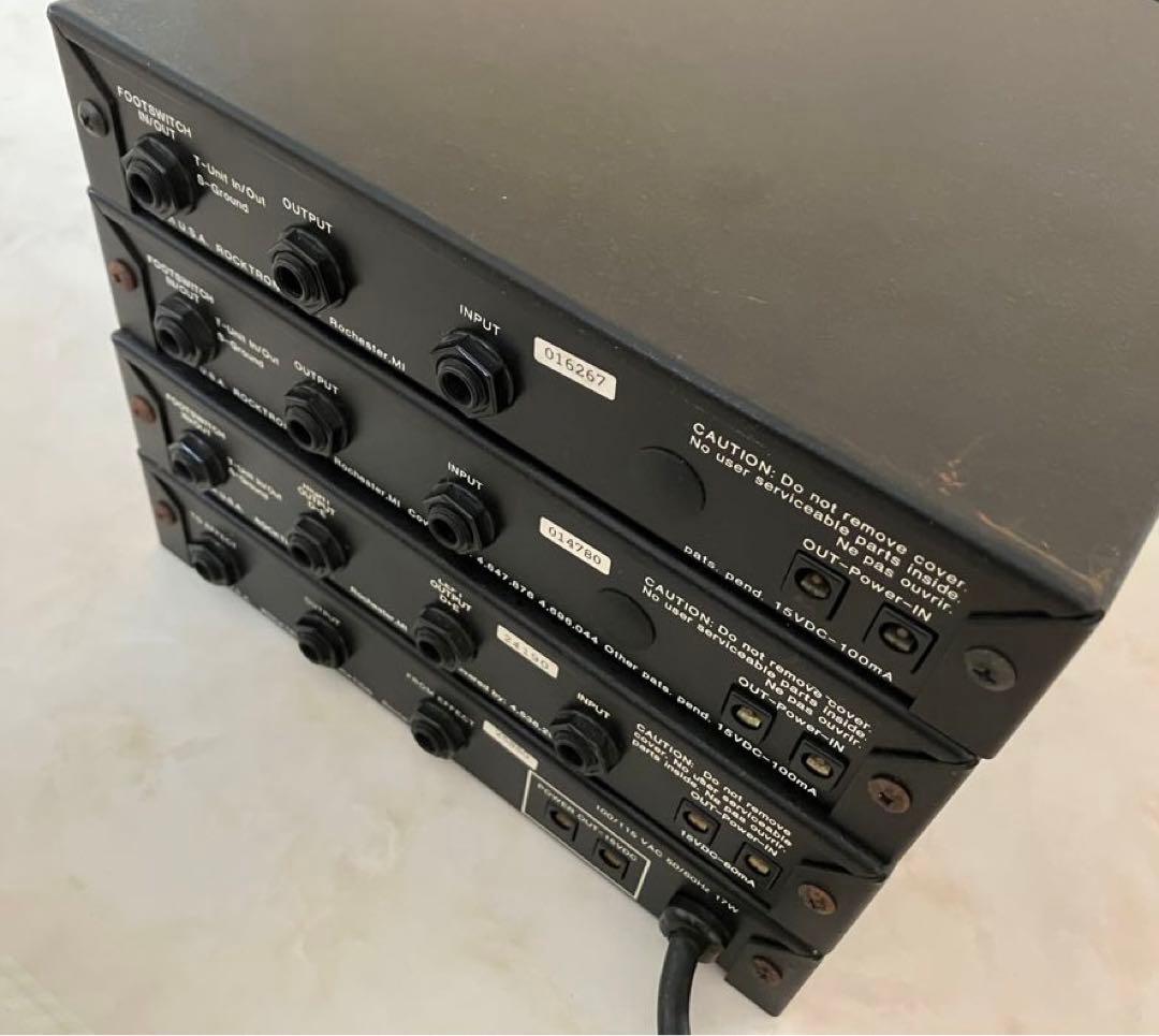ROCKTRON ハーフラックエフェクター4台セット - メルカリ