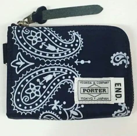 日本未発売品】END. × PORTER YOSHIDA バンダナ柄 PORTER - ほぼ未使用