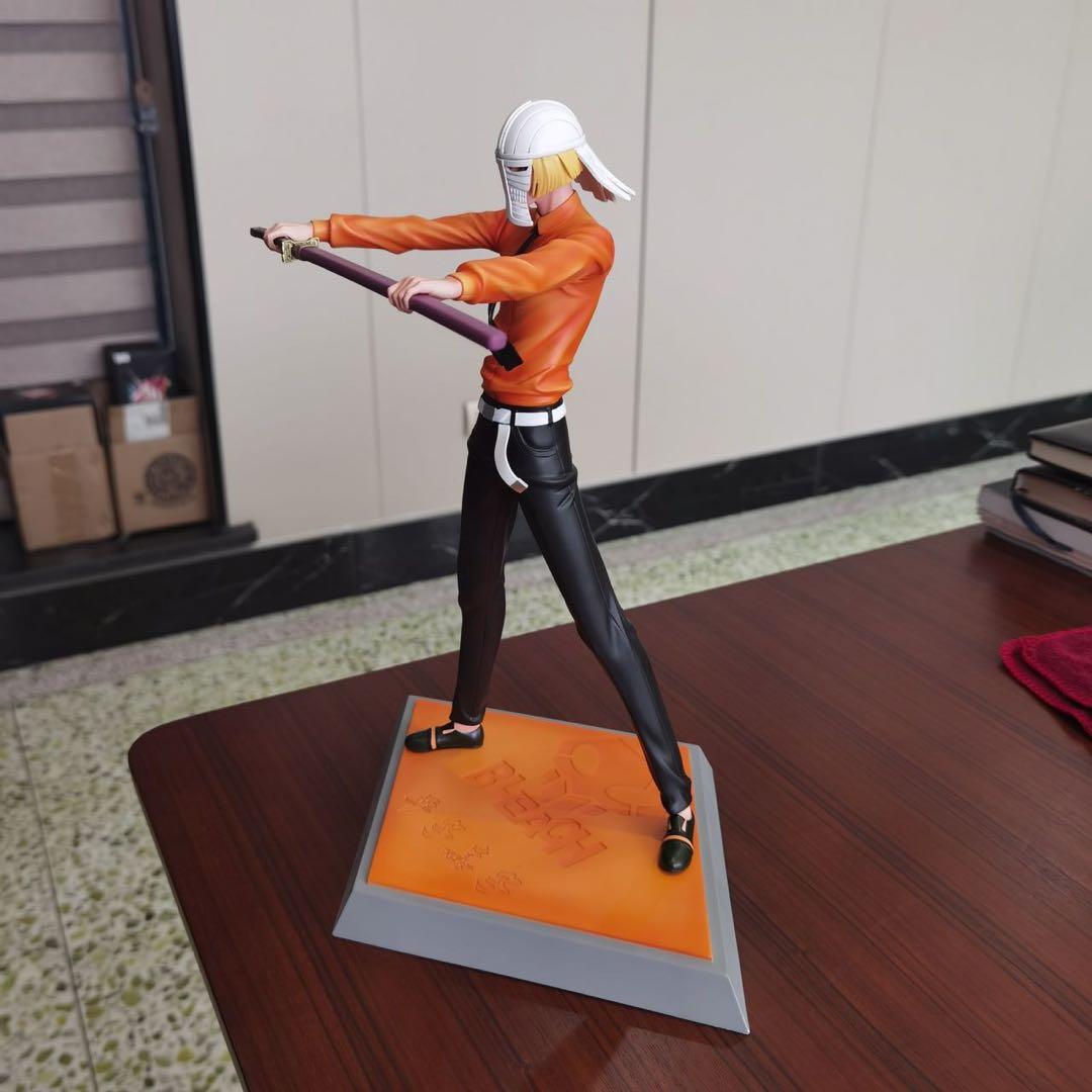 BLEACH 黒衣少年図 平子真子 ガレージキット ガレキ スタチュー②
