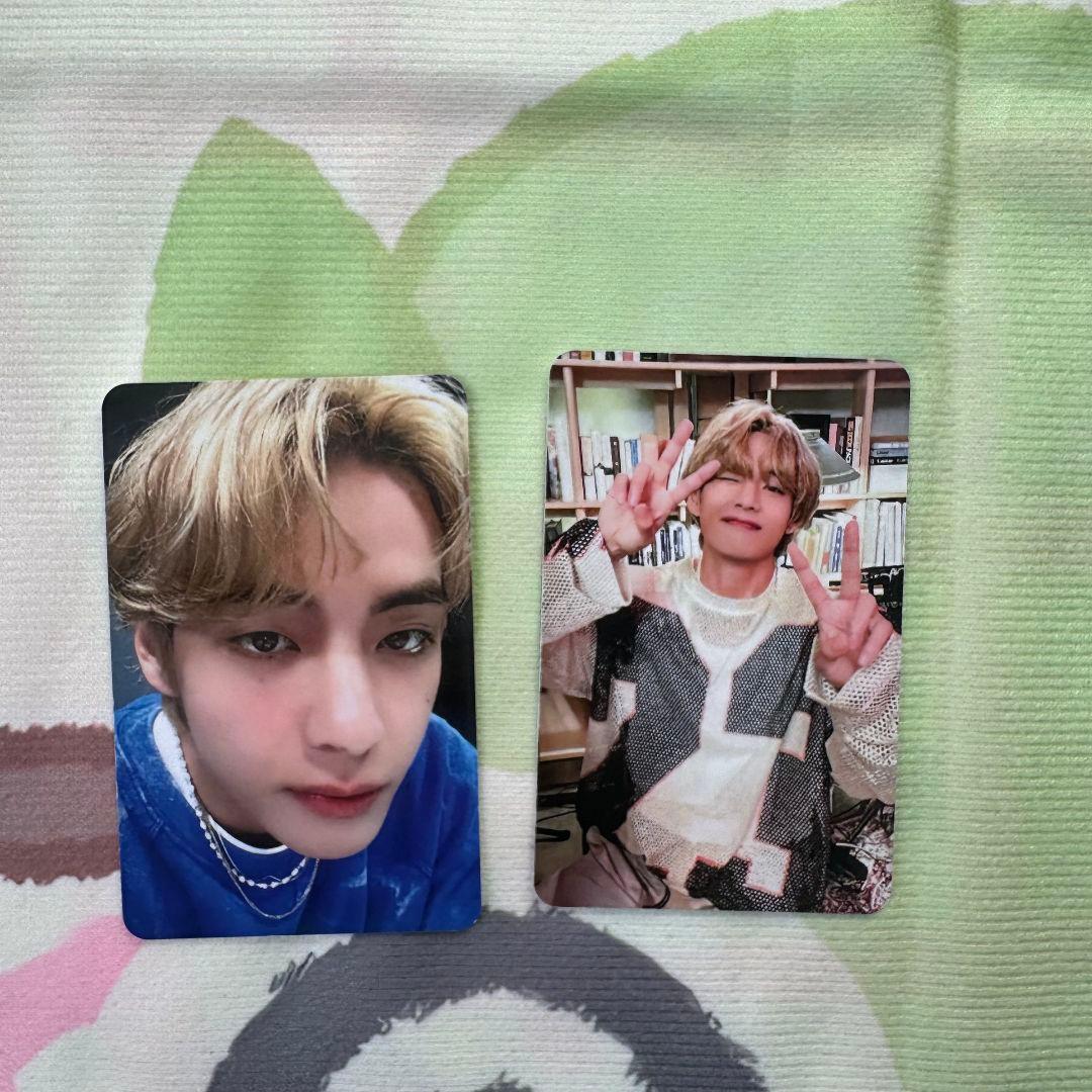 BTS Layover 事前収録 テヒョン トレカ 2枚 BTS サノク Layover 特典 テヒョン トレカ 2枚 テテ Layover V BTS