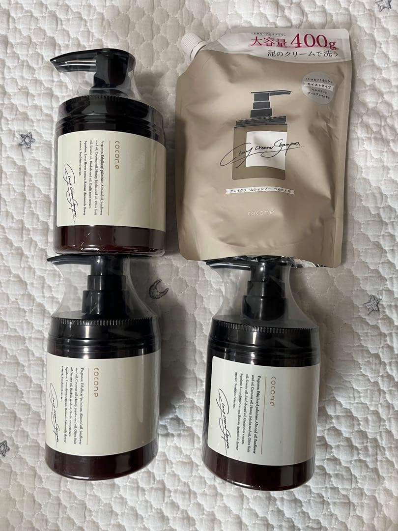 【新品】cocone ココネ シャンプー ベルガモットアールグレイの香り　未開封 クレイクリームシャンプー（モイスト）｜coconeの口コミ - SNSで話題