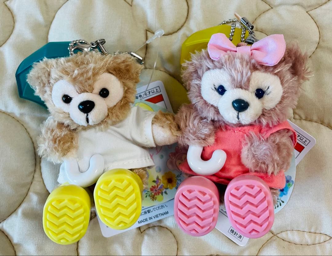 ビューティフル・レイニーデイズ ぬいぐるみストラップ ダッフィー