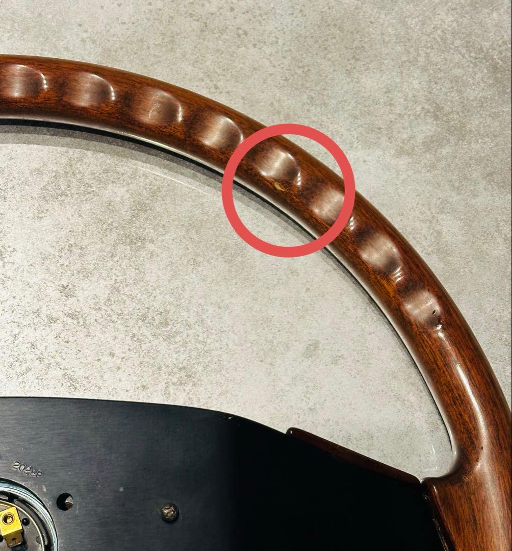 快適車・バイク・自転車 - momo ウッド ステアリング トラック