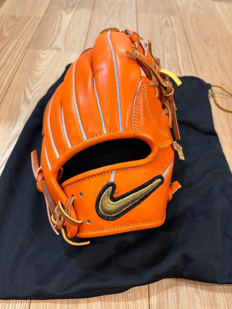 ナイキ 謝道 Nike SHADO 硬式グローブ オレンジ エリートJ 内野手