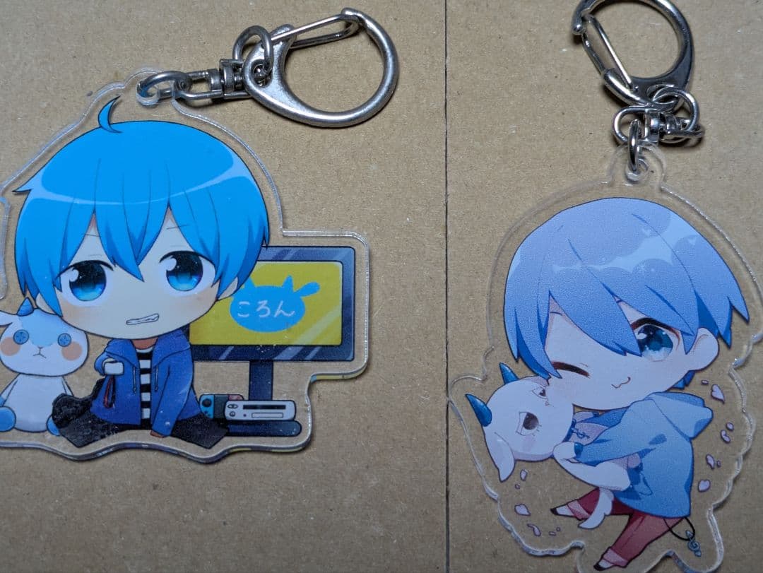 ころんくん アクリルキーホルダー 2点セット - メルカリ