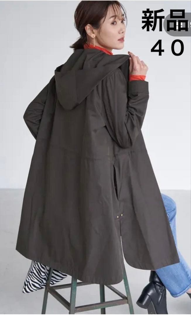 新品★ロペピクニック★撥水・花粉ガード/ライナー付きモッズコート★40 ROPÉ PICNIC(ロペピクニック) / 撥水・花粉ガード/ライナー付きモッズ