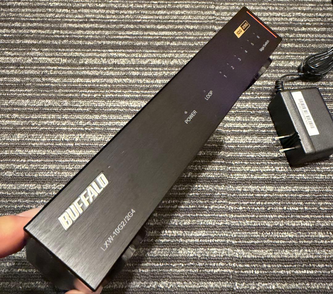 バッファローLXW-10G2/2G4 10GbE/2.5GbE対応 LXW-10G2/2G4 : スイッチングハブ | バッファロー