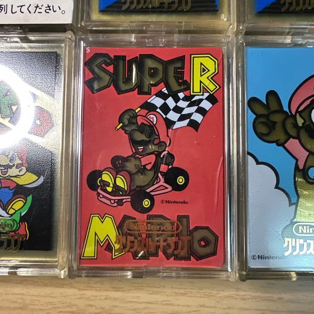 新品未開封 任天堂 クリンスルートランプ マリオ9個セットNintendo6柄