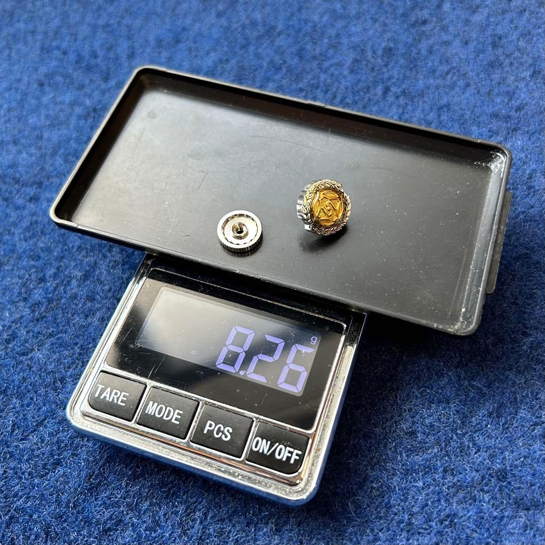 新日鉄 新日本製鉄 社章 K14 14金 純金 刻印 - メルカリ